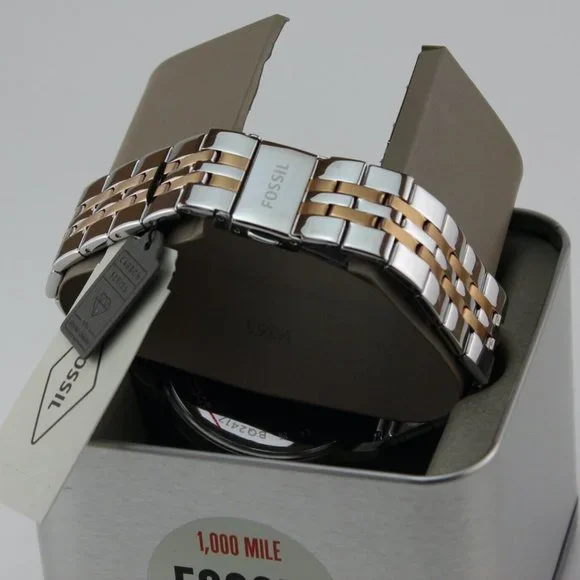 NEW! FOSSIL ROSE GOLD DIAMOND WATCH